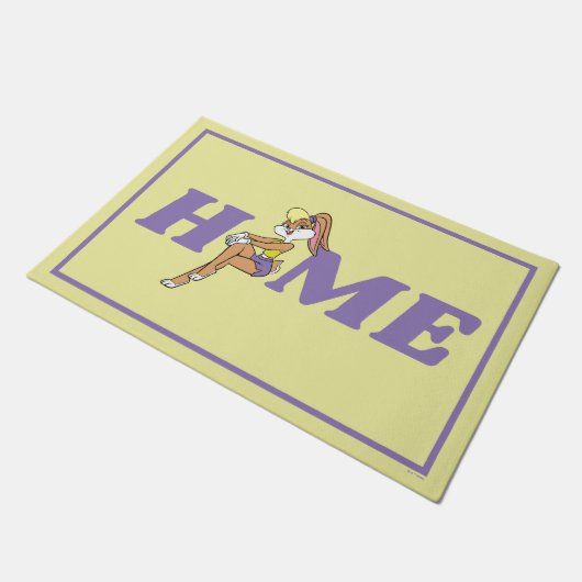 Lola Sitting Fußmatte (Schrägansicht)