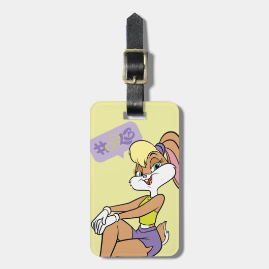 Lola Sitting Gepäckanhänger (Vorderseite vertikal)