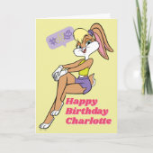 Lola Sitting Karte (Vorderseite)