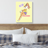 Lola Sitting Leinwanddruck (Insitu (Schlafzimmer))