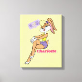 Lola Sitting Leinwanddruck (Vorderseite)