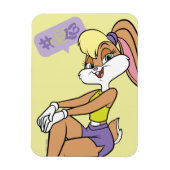 Lola Sitting Magnet (Vertikal)