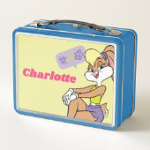 Lola Sitting Metall Brotdose (Rückseite)