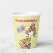 Lola Sitting Pappbecher (Vorderseite)