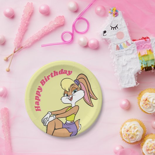 Lola Sitting Pappteller (Party)