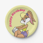 Lola Sitting Pappteller (Vorderseite)