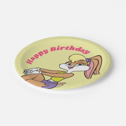 Lola Sitting Pappteller (Schrägansicht)