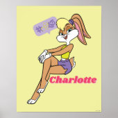 Lola Sitting Poster (Vorne)