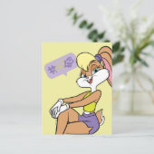 Lola Sitting Postkarte (Stehend Vorderseite)