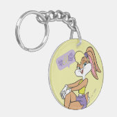 Lola Sitting Schlüsselanhänger (Vorderseite links)