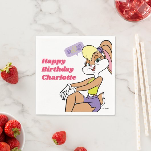 Lola Sitting Serviette (Beispiel)