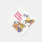 Lola Sitting Serviette (Ecke)