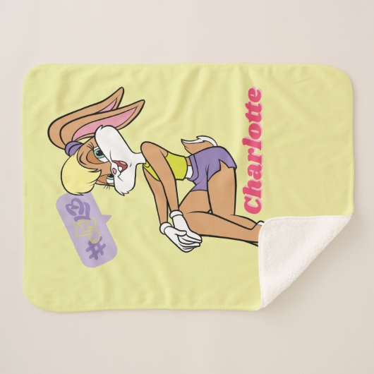 Lola Sitting Sherpadecke (Vorderseite (Horizontal))