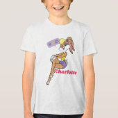 Lola Sitting Tri-Blend Shirt (Vorderseite)