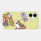 Lola Sitzend iPhone 16 Hülle (Rückseite (Horizontal))