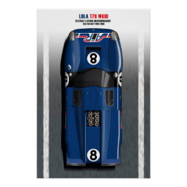 Lola T70 AIR Daytona 24 Hours 1969 Poster