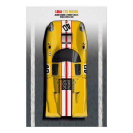 Lola T70 Bongrip Monza 1969 Poster