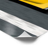 Lola T70 Bongrip Monza 1969 Poster (Ecke)