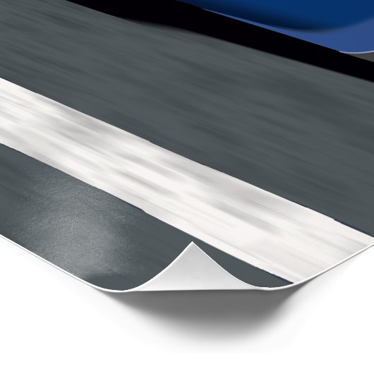 Lola T70 John Woolfe Snetterton 1969 Poster (Ecke)