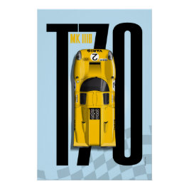Lola T70 No.2 Varig Top Tribute Poster
