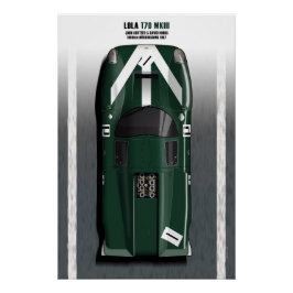 Lola T70 P1 Nurburgring 1967 Poster
