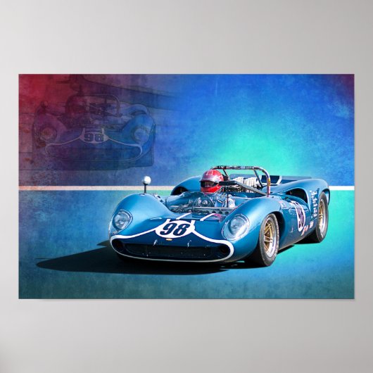 Lola T70 Poster (Vorne)