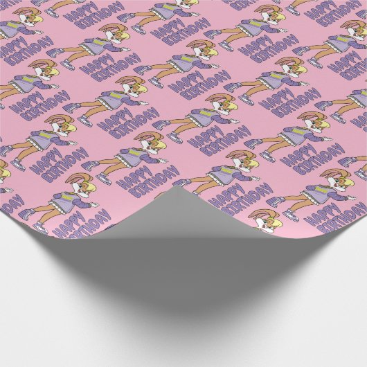 Lola TUNE SQUAD™ Varsity Herz Geschenkpapier (Ecke)