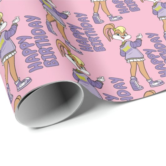 Lola TUNE SQUAD™ Varsity Herz Geschenkpapier (Rolleneckpunkt)