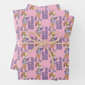 Lola TUNE SQUAD™ Varsity Herz Geschenkpapier Set (Beispiel)