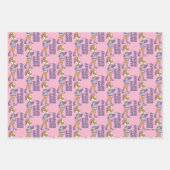 Lola TUNE SQUAD™ Varsity Herz Geschenkpapier Set (Vorderseite)