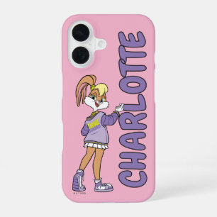 Lola TUNE SQUAD™ Varsity Herz iPhone 16 Hülle