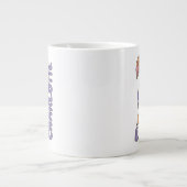 Lola TUNE SQUAD™ Varsity Herz Jumbo-Tasse (Vorderseite)