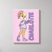 Lola TUNE SQUAD™ Varsity Herz Leinwanddruck (Vorderseite)