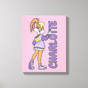 Lola TUNE SQUAD™ Varsity Herz Leinwanddruck