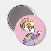 Lola TUNE SQUAD™ Varsity Herz Magnet (Vorderseite/Rückseite)