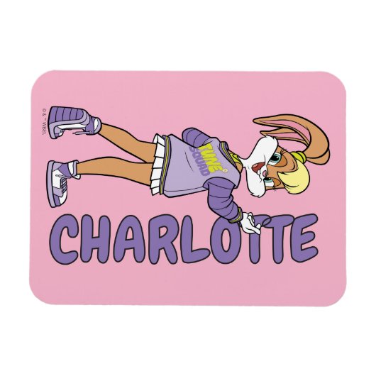 Lola TUNE SQUAD™ Varsity Herz Magnet (Horizontal)