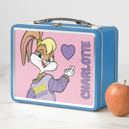 Lola TUNE SQUAD™ Varsity Herz Metall Brotdose (Beispiel)