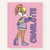 Lola TUNE SQUAD™ Varsity Herz Notizblock (Vorderseite)