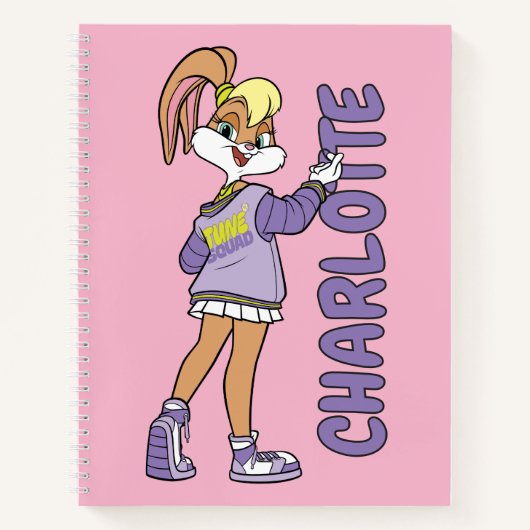 Lola TUNE SQUAD™ Varsity Herz Notizblock (Vorderseite)