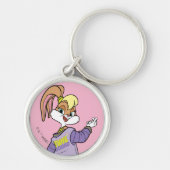 Lola TUNE SQUAD™ Varsity Herz Schlüsselanhänger (Vorne)