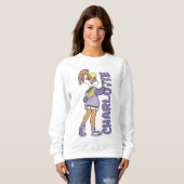 Lola TUNE SQUAD™ Varsity Herz Sweatshirt (Vorne ganz)