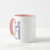 Lola TUNE SQUAD™ Varsity Herz Tasse (Vorderseite Links)