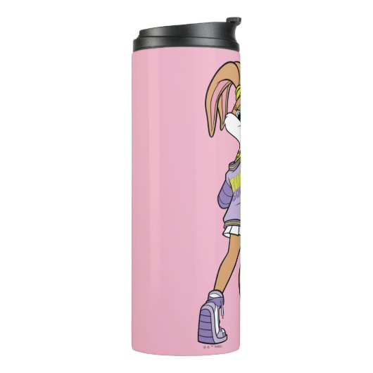 Lola TUNE SQUAD™ Varsity Herz Thermosbecher (Nach links gedreht)