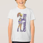 Lola TUNE SQUAD™ Varsity Herz Tri-Blend Shirt (Vorderseite)