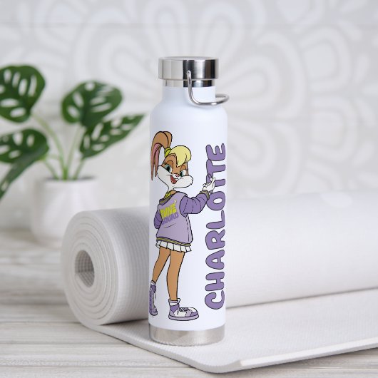 Lola TUNE SQUAD™ Varsity Herz Trinkflasche (Yoga)