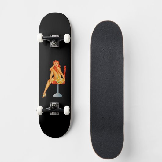 Lola Vintag Skateboard Wall Art (Vorderseite)