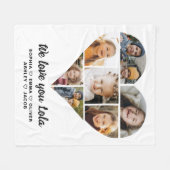 Lola We Liebe Sie 7 Foto Collage Fleecedecke (Vorderseite (Horizontal))