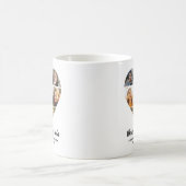 Lola We Liebe you Hearts Modern Foto Collage Kaffeetasse (Mittel)