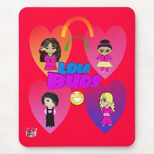 lolabudshearts mousepad (Vorne)