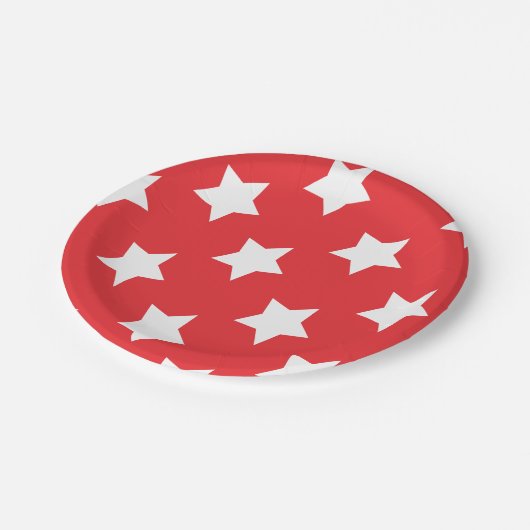 Lolailo 08 Starred Pappteller (Schrägansicht)